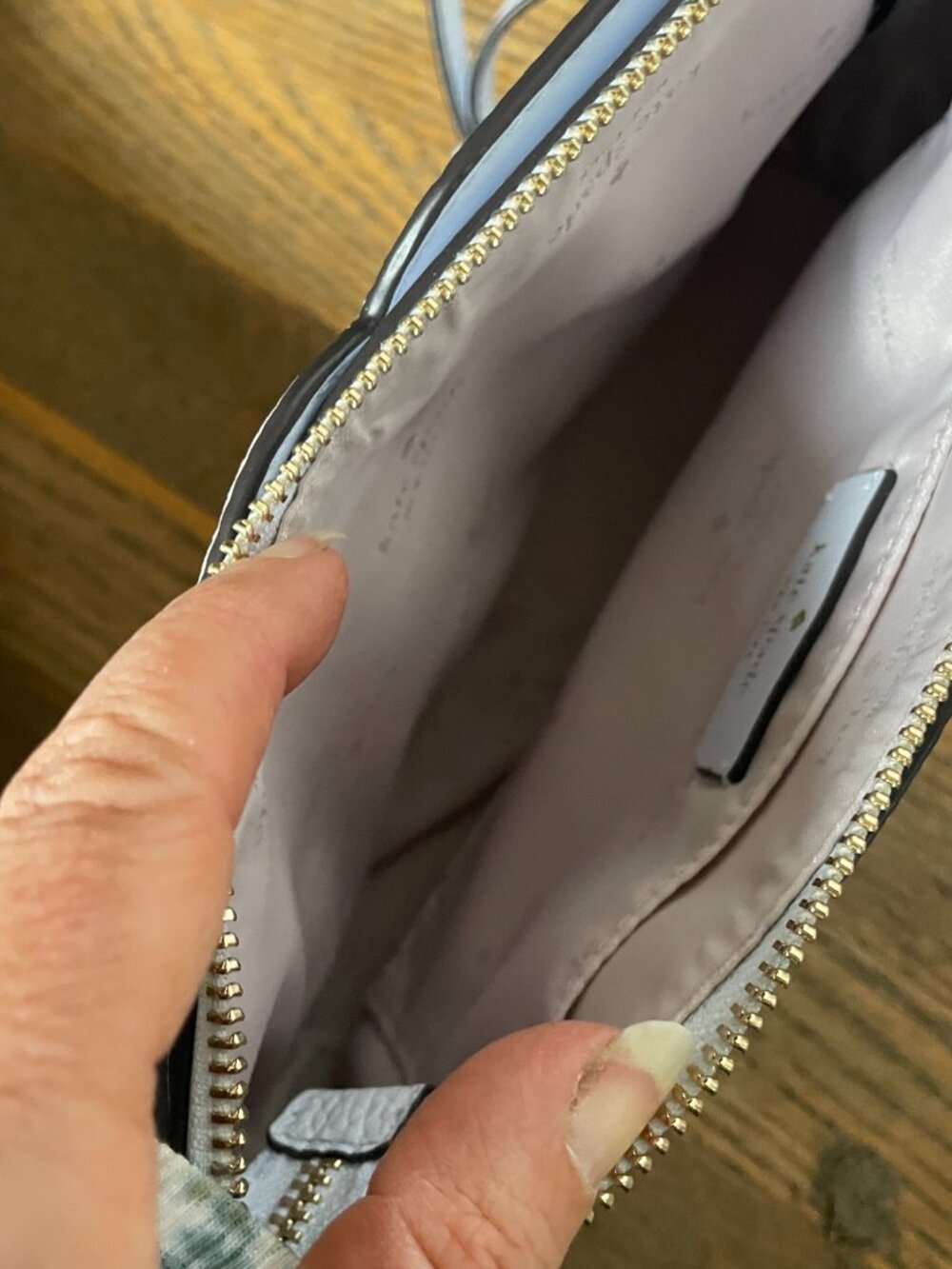 Kate Spade Harlow Crossbody bag in light Grey - Picture 8 of 13